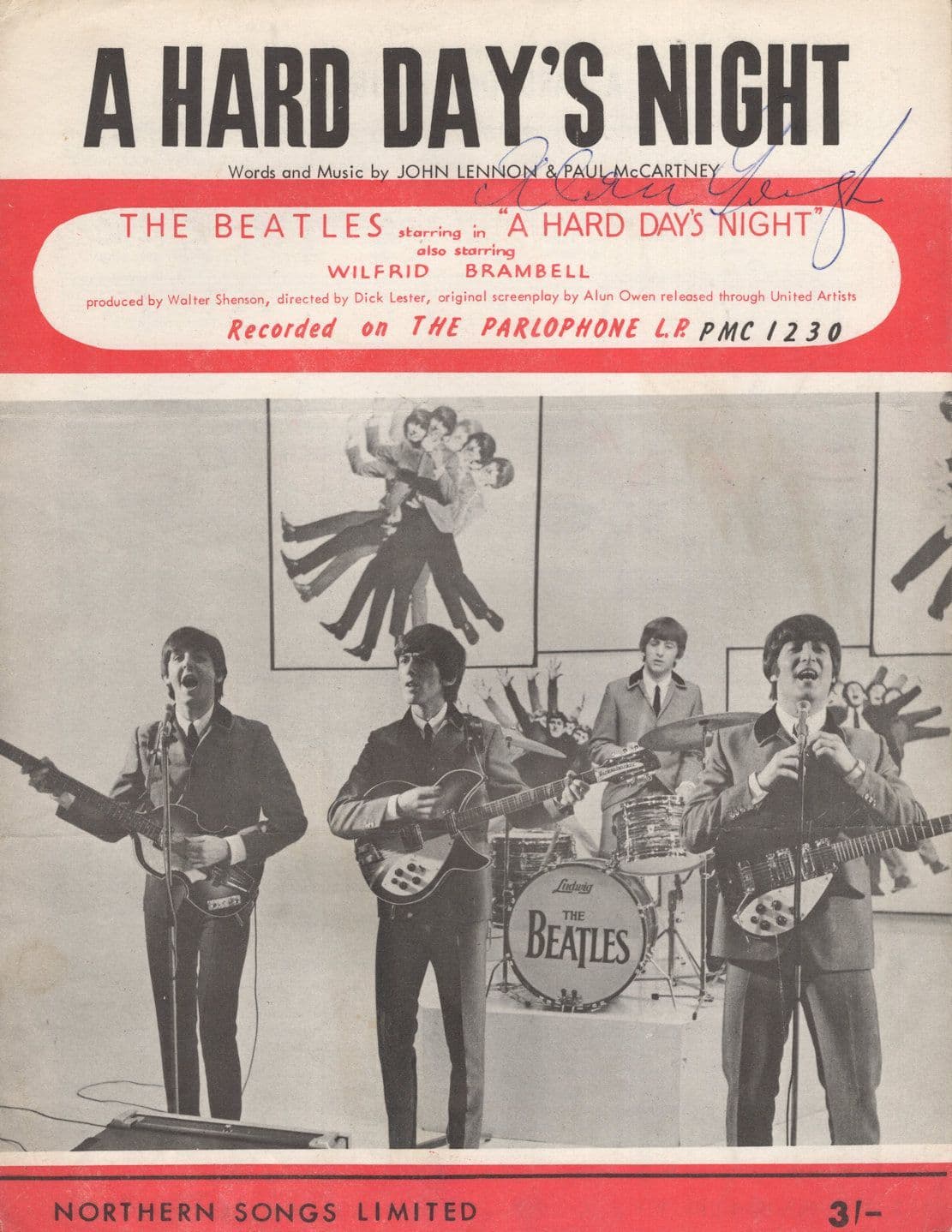 The Beatles A Hard Day's Night Northern Songs Sheet Music