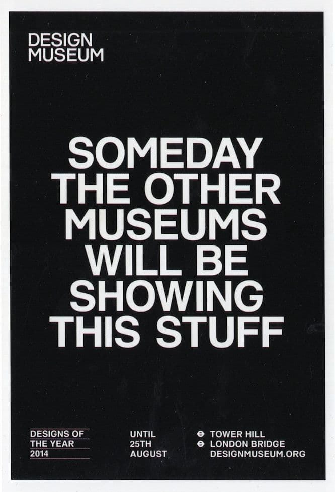The Beautiful Meme Designers 2014 Health Awards Museum Postcard