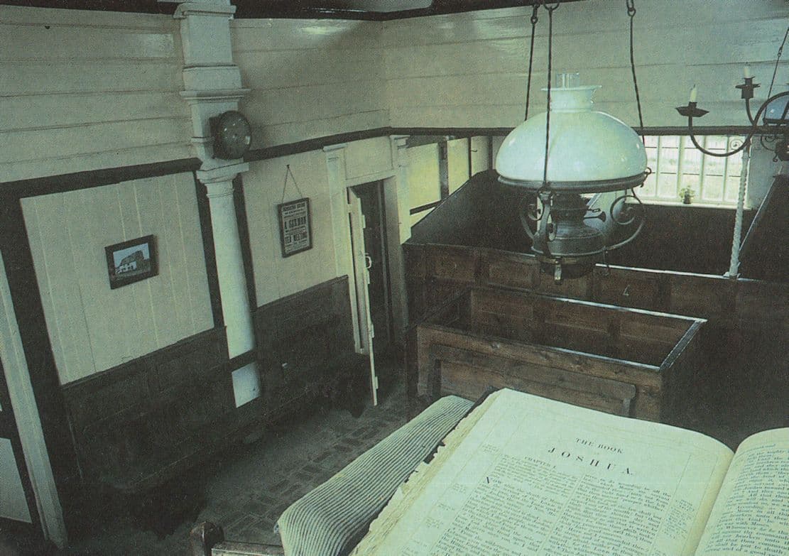 The Book Of Joshua At Walpole Chapel Suffolk Postcard