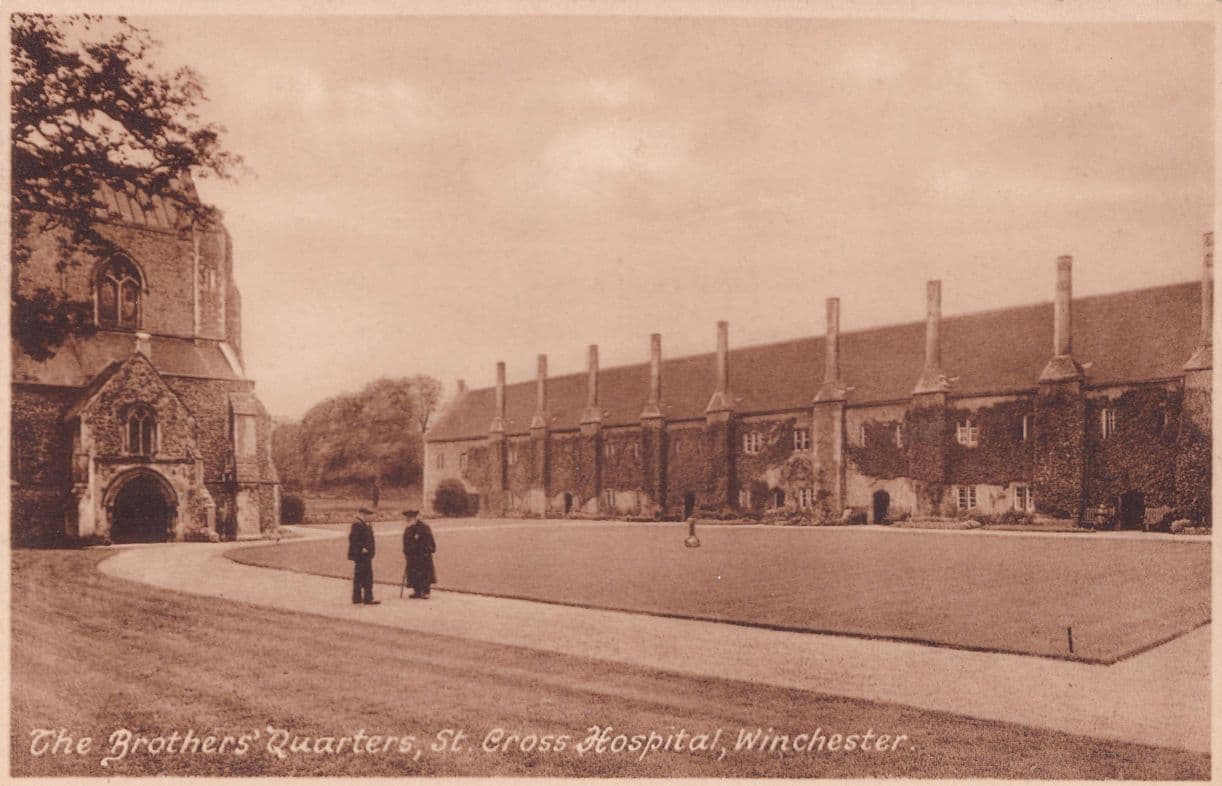 The Brothers Quarters St. Cross Hospital Winchester Postcard