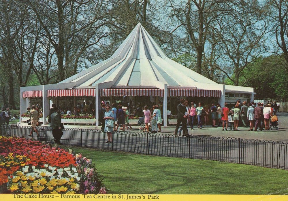 The Cake House Tea Centre St James Park London Postcard