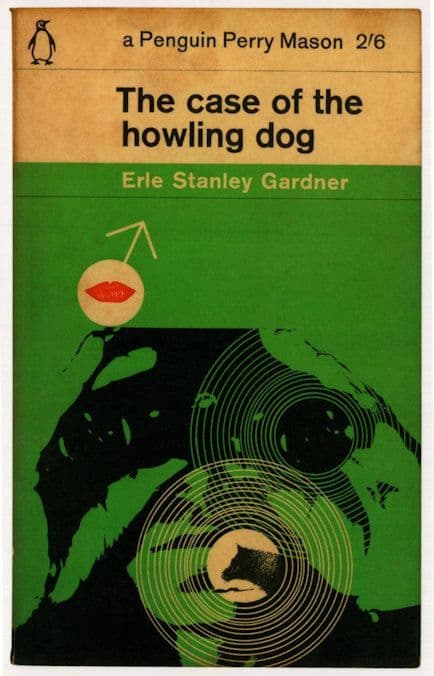 The Case Of The Howling Dog Erle Stanley Gardner 1963 Book Postcard
