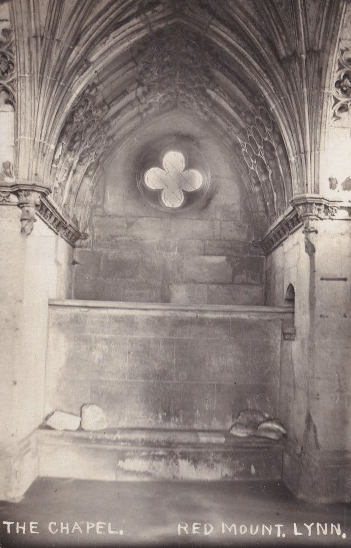 The Chapel Red Mount Kings Lynn Old Real Photo Postcard