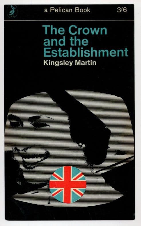 The Crown & The Establishment Kingsley Martin Book Postcard