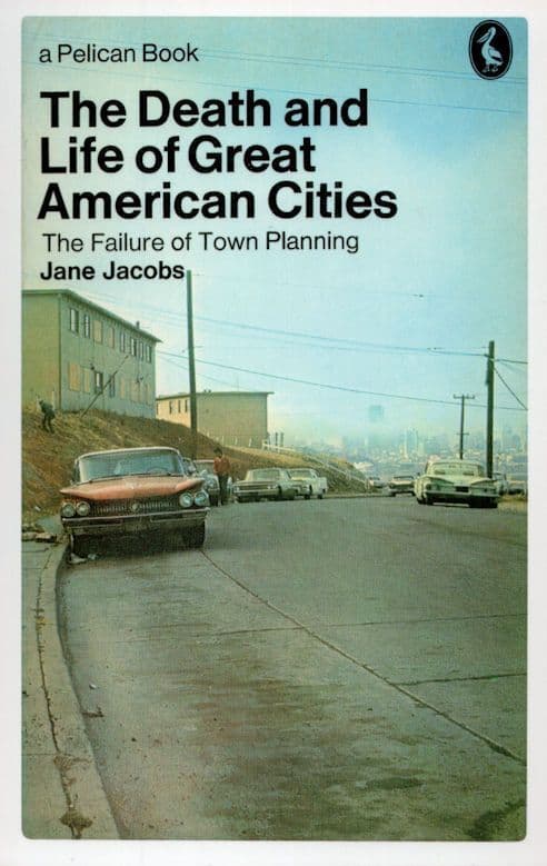 The Death And Life Of Great American Cities Jane Jacobs Book Postcard