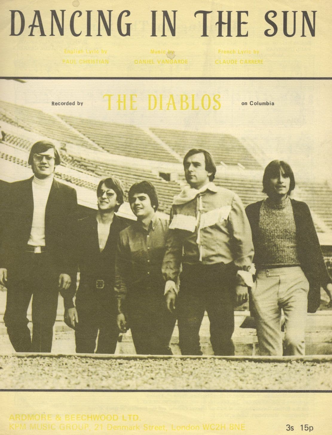 The Diablos Dancing In The Sun Sheet Music