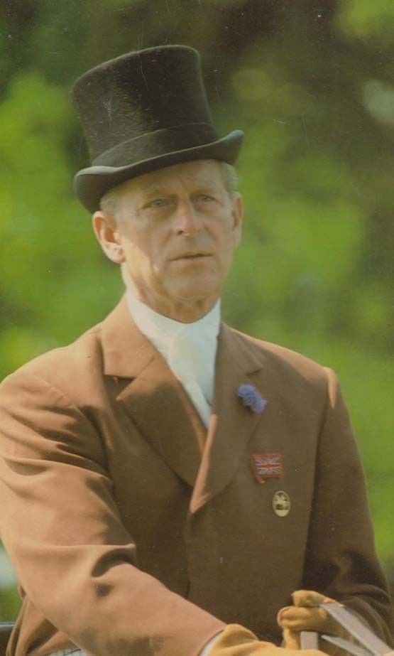 The Driving Duke Of Windsor 1982 Photo Royal Postcard