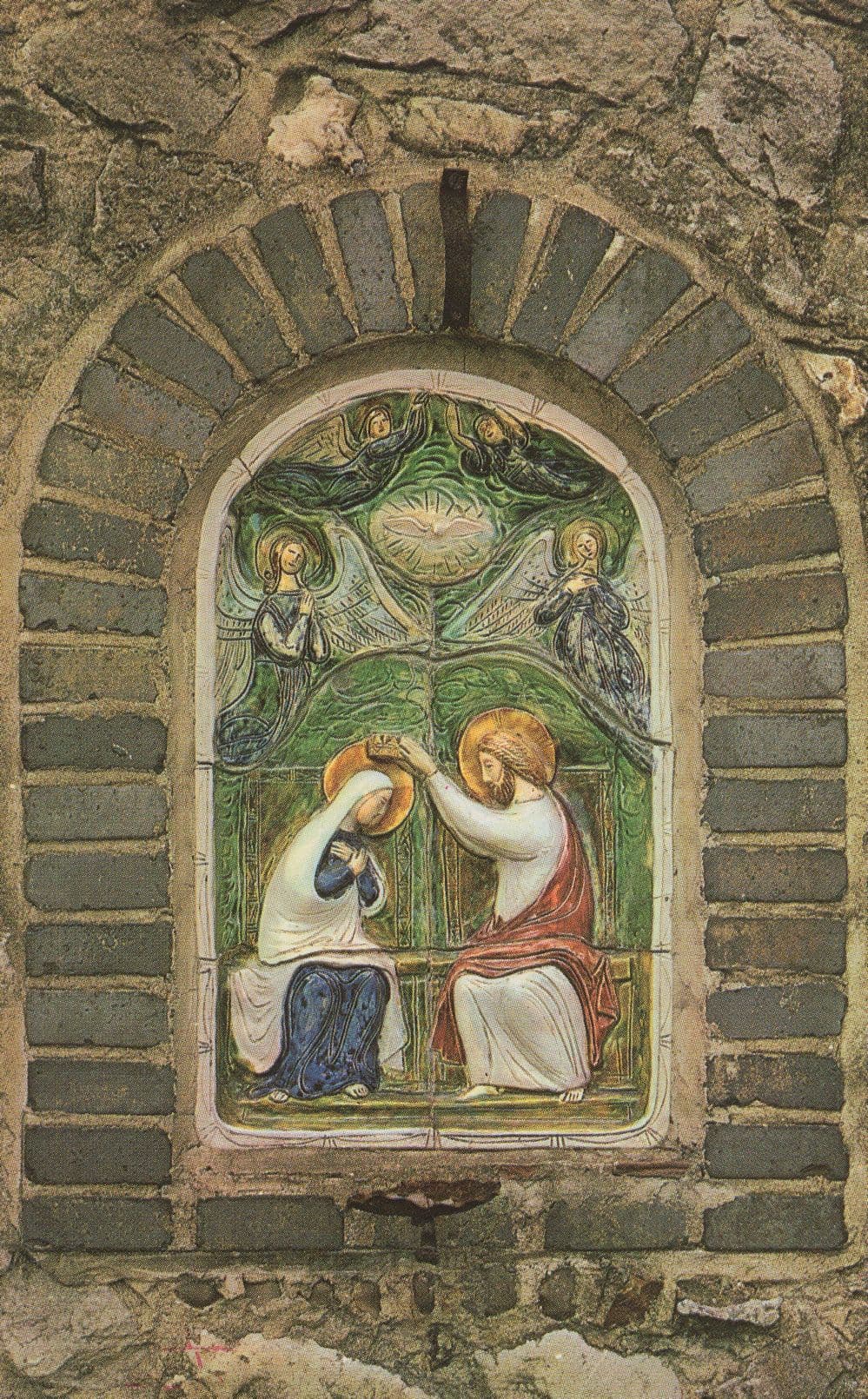 The Friars Aylesford Kent Christian Coronation Of Our Lady Postcard