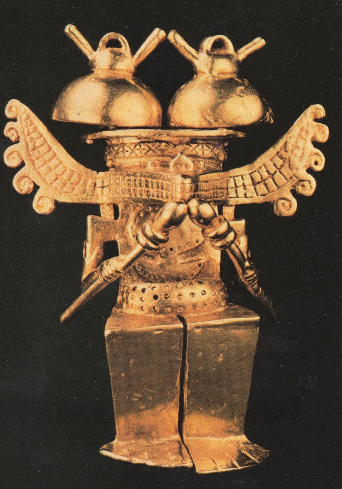 The Gold Of Eldorado Darien Pectoral Postcard