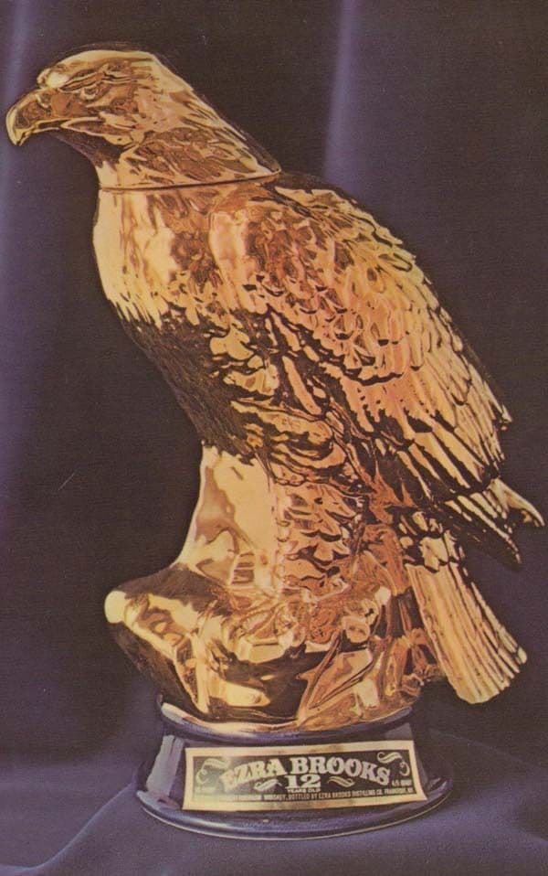 The Golden Eagle Bronze Sculpture Model Rare Bird Postcard