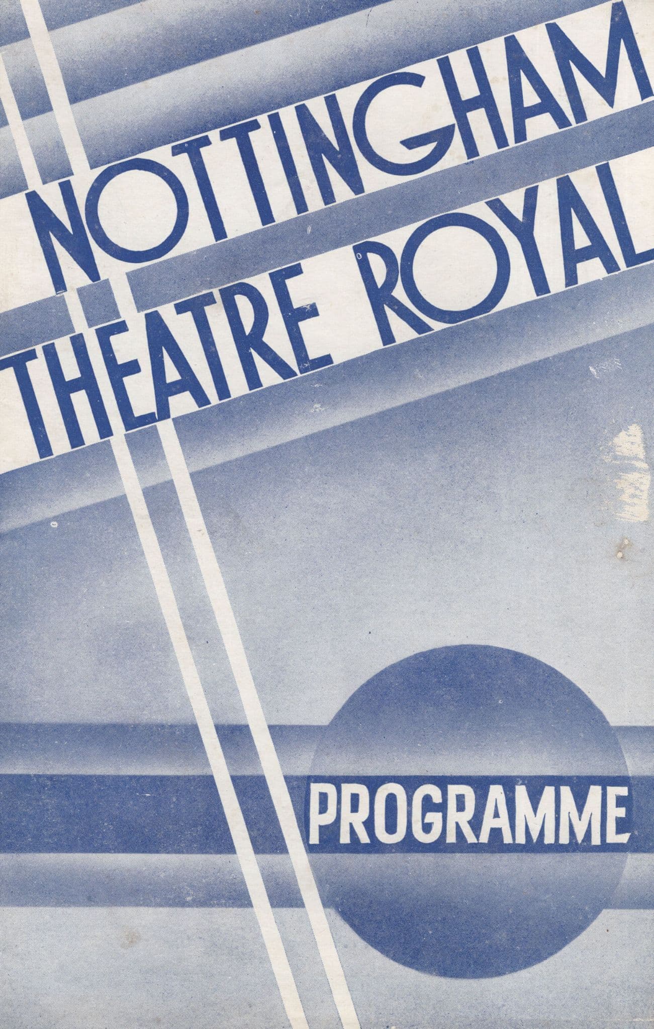 The Green Pack Edgar Wallace The Prisoner Nottingham Theatre Programme