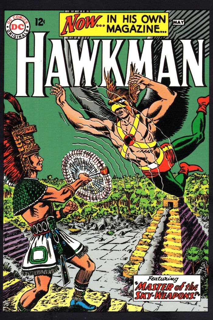 The Hawkman DC Superhero Comic Book Issue One 1 Postcard