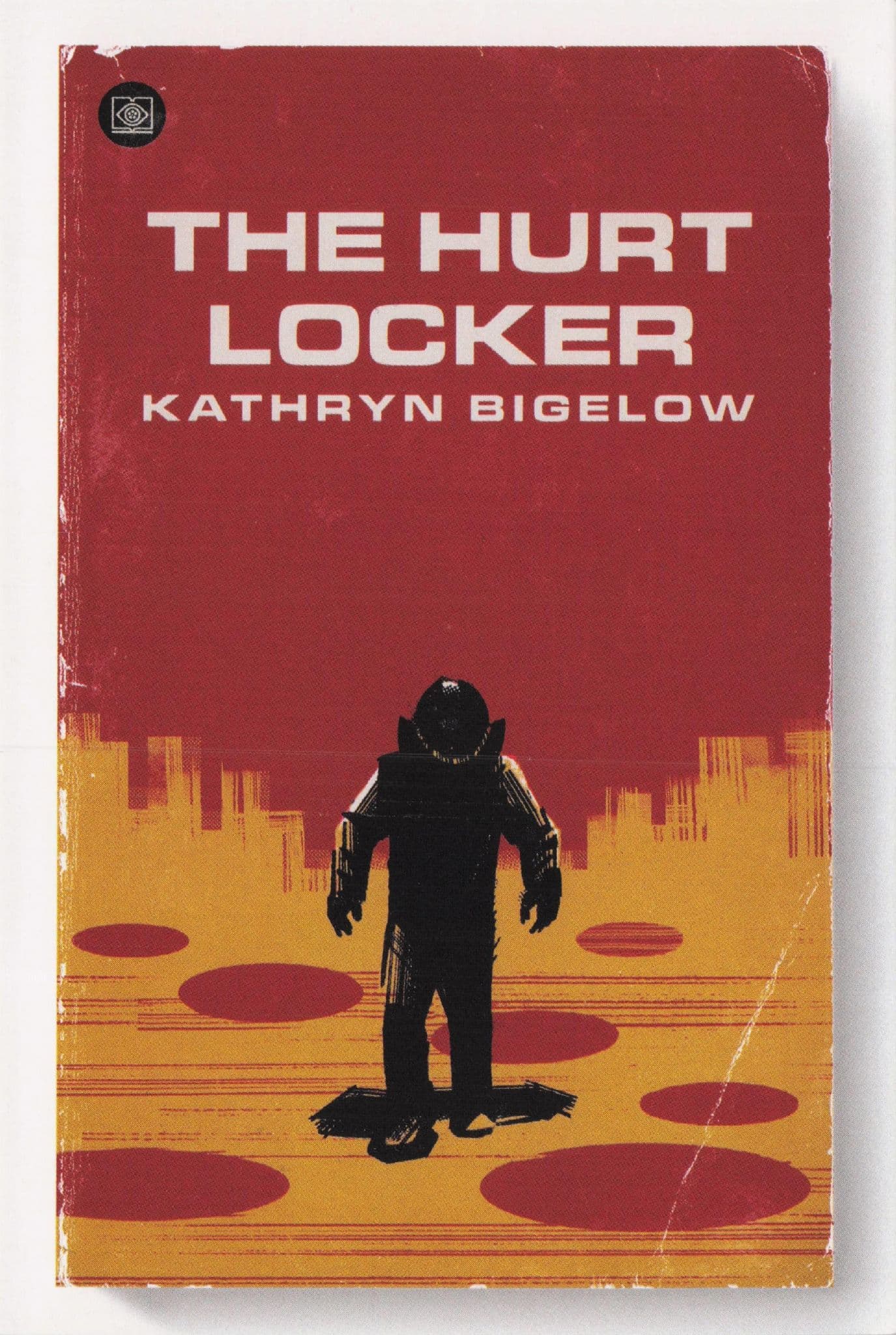 The Hurt Locker Iraq War Battle Film Movie As Rare Old Book Cover Postcard