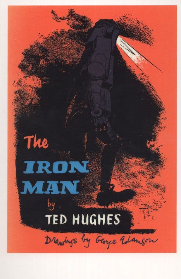 The Iron Man Ted Hughes 1968 Book Postcard