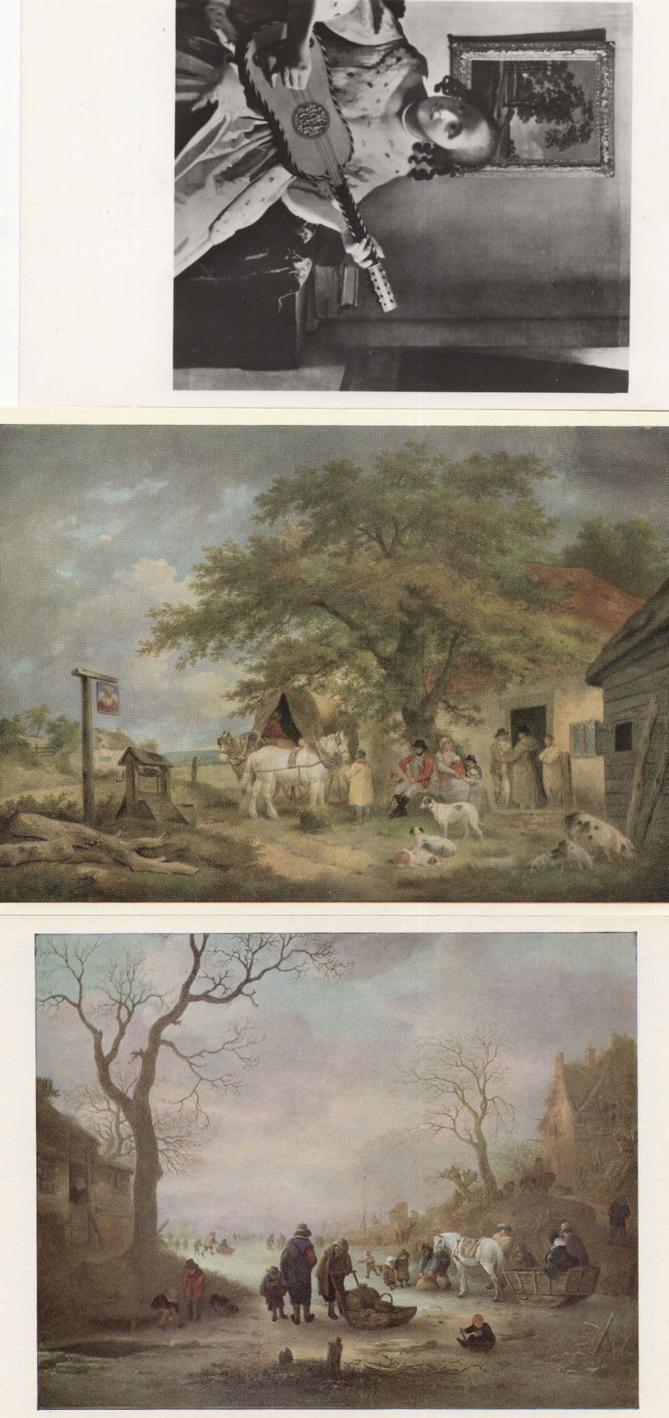 The Ivy Bequest Kenwood 3x Painting Postcard s