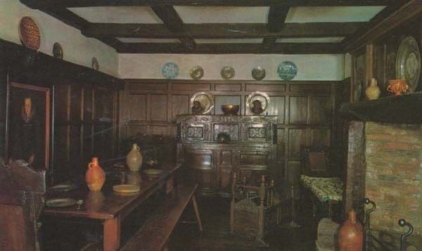 The Jacobean Hall Castle Museum York Yorkshire Rare 1970s Mint Postcard