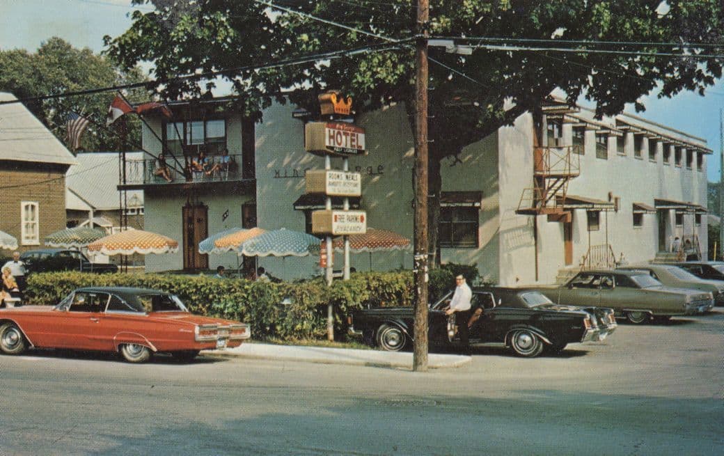 The King George Hotel Rockland Ontario Canada Postcard