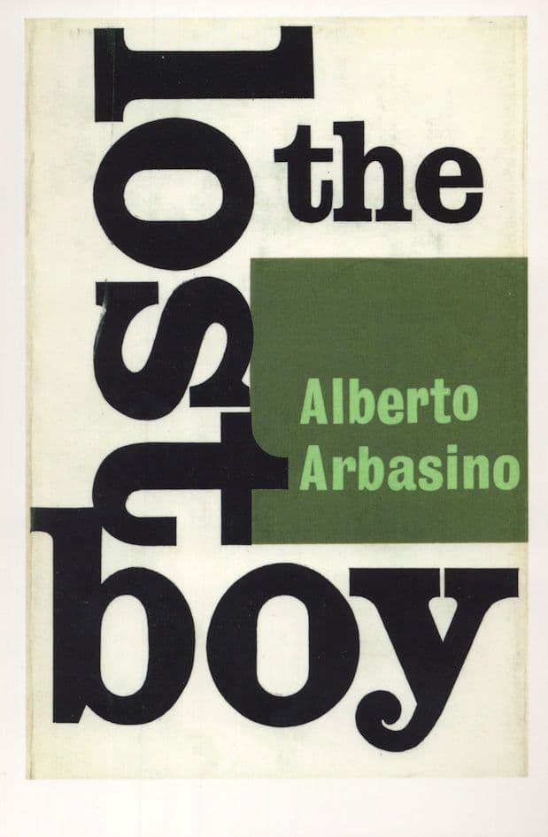 The Lost Boy Alberto Arbasino 1970 Book Postcard