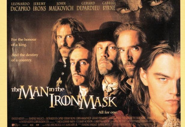 The Man With The Iron Mask Film London Book Publishers Postcard
