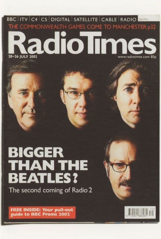 The Radio Times Magazine BBC TV The Beatles Rare Postcard