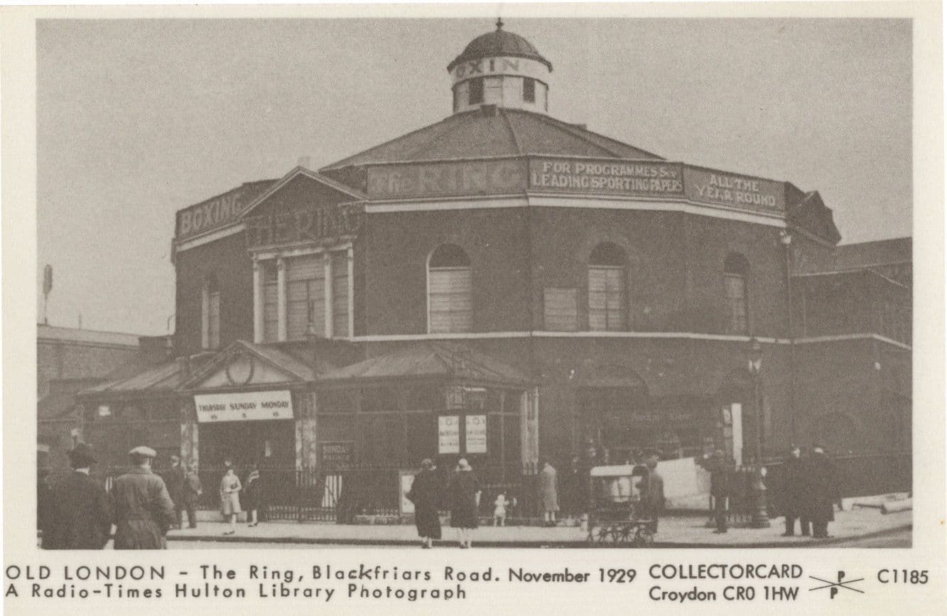 The Ring Blackfriars Road London Radio Times Library Postcard