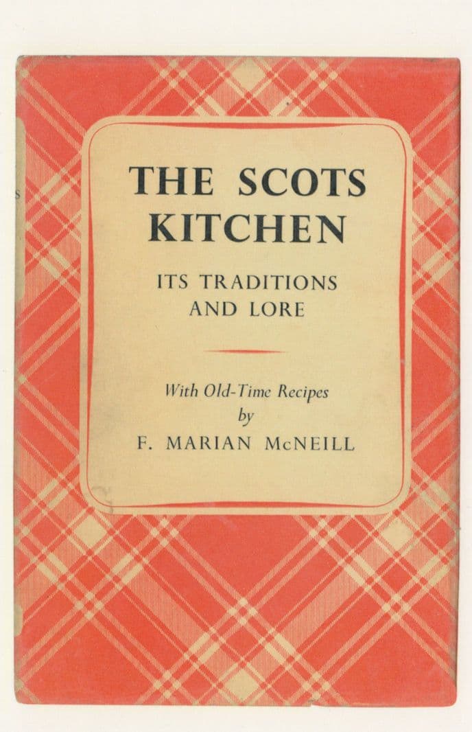 The Scots Kitchen Traditions & Lore Marian McNeill Scottish Book Postcard