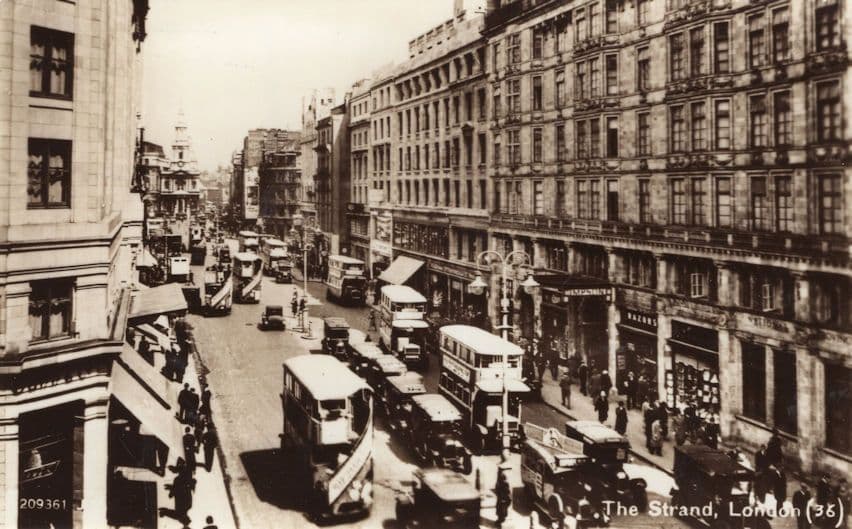 The Strand London Stanley Gibbons RPC Ltd Edn 4000 Postcard