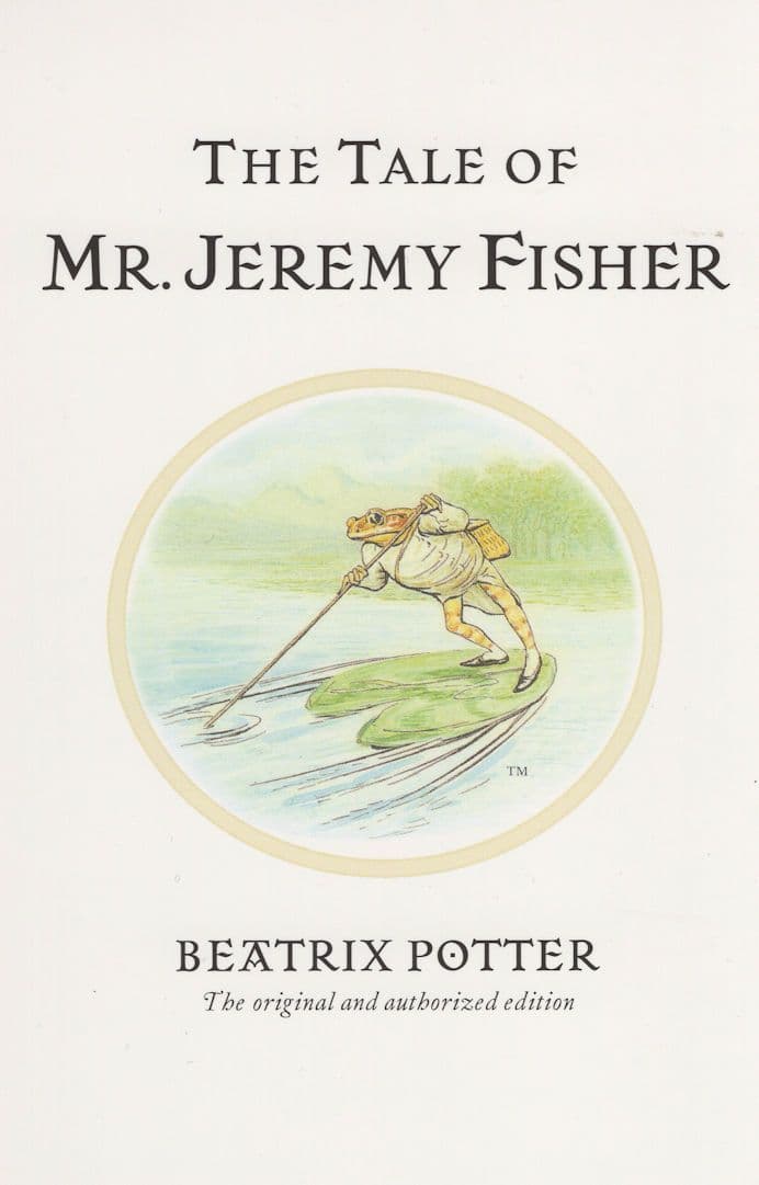 The Tale Of Mr Jeremy Fisher Beatrix Potter Book Postcard