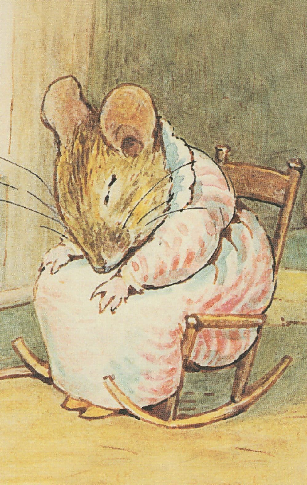The Tale Of Mrs Tittlemouse 1910 Beatrix Potter Book Soap Postcard