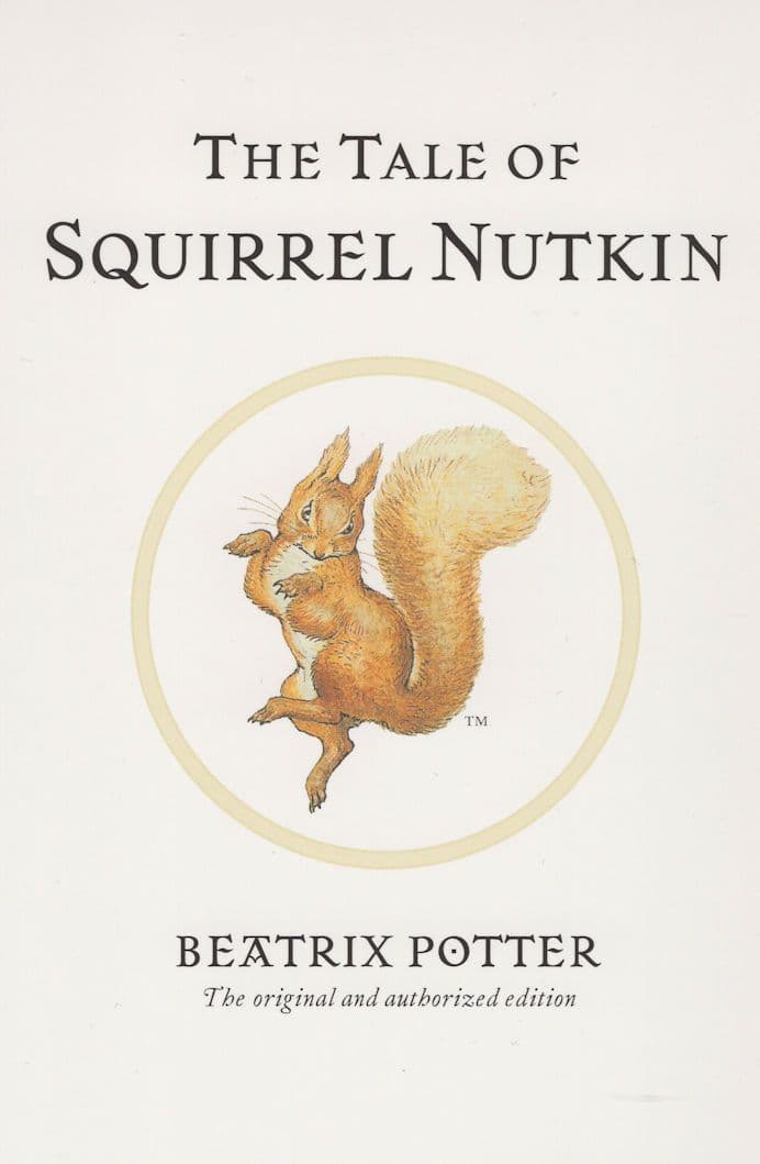 The Tale Of Squirrel Nutkin Beatrix Potter Book Postcard