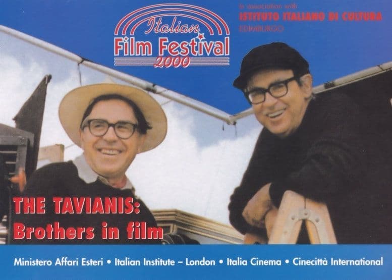 The Tavianis Brothers In Film Italian Film Festival 2000 Postcard