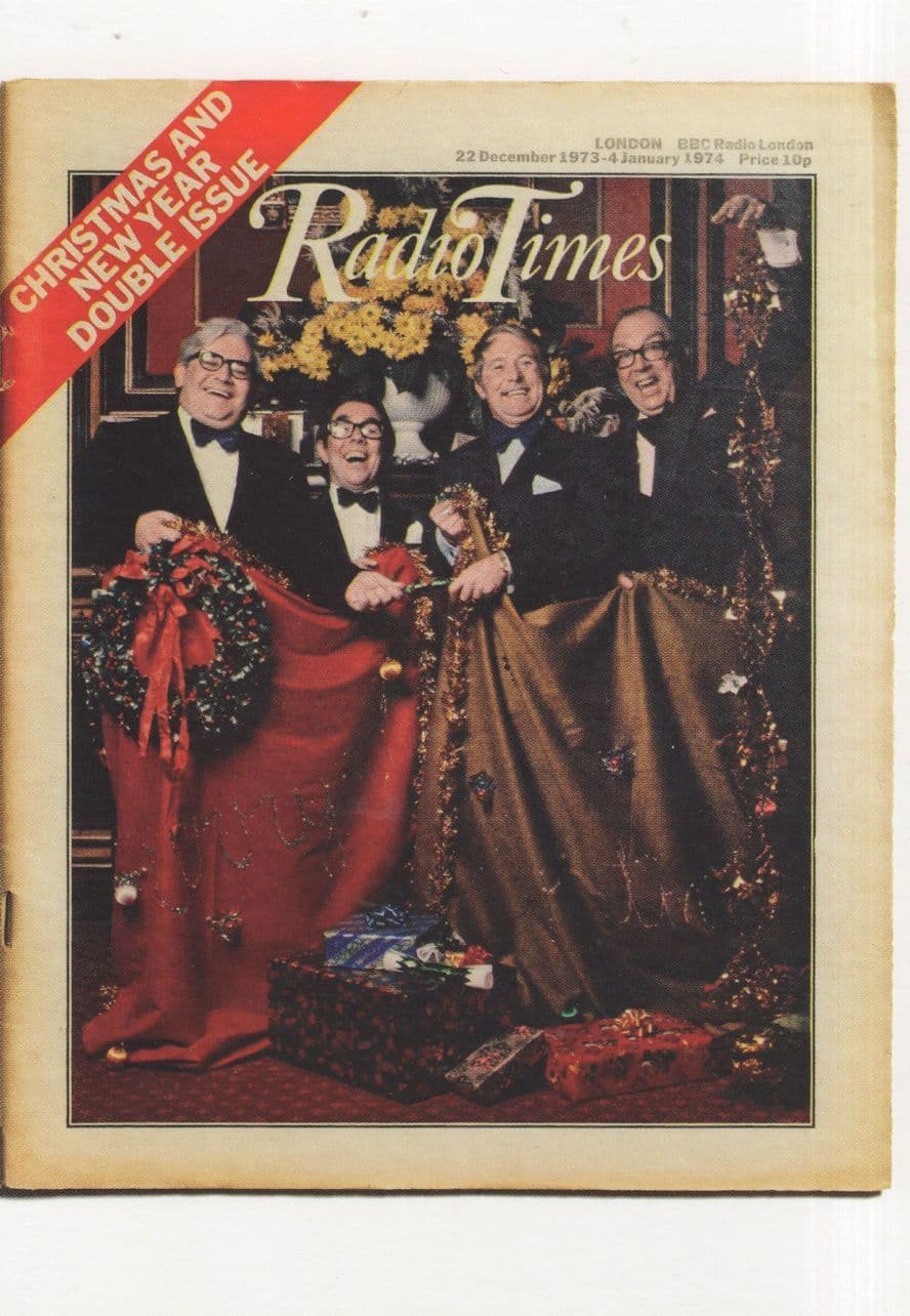 The Two Ronnies Ernie Wise & Eric Morecambe BBC TV Show Postcard