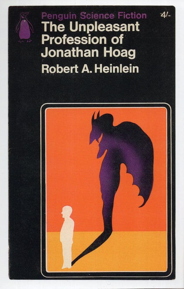 The Unpleasant Profession Of Jonathan Hoag Robert Heinlein Book Postcard
