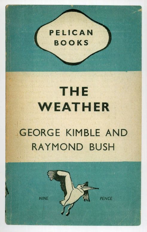 The Weather George Kimble & Raymond Bush 1943 Book Postcard