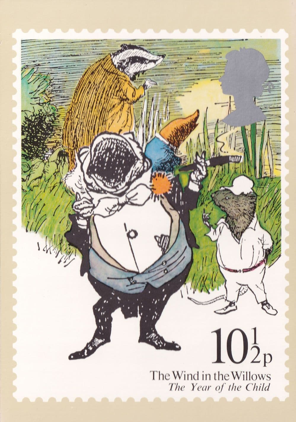The Wind In The Willows Book PHQ Limited Edition Postcard