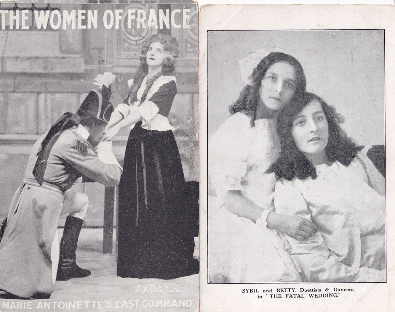The Woman Of France Marie Antoinette Theatre Postcard