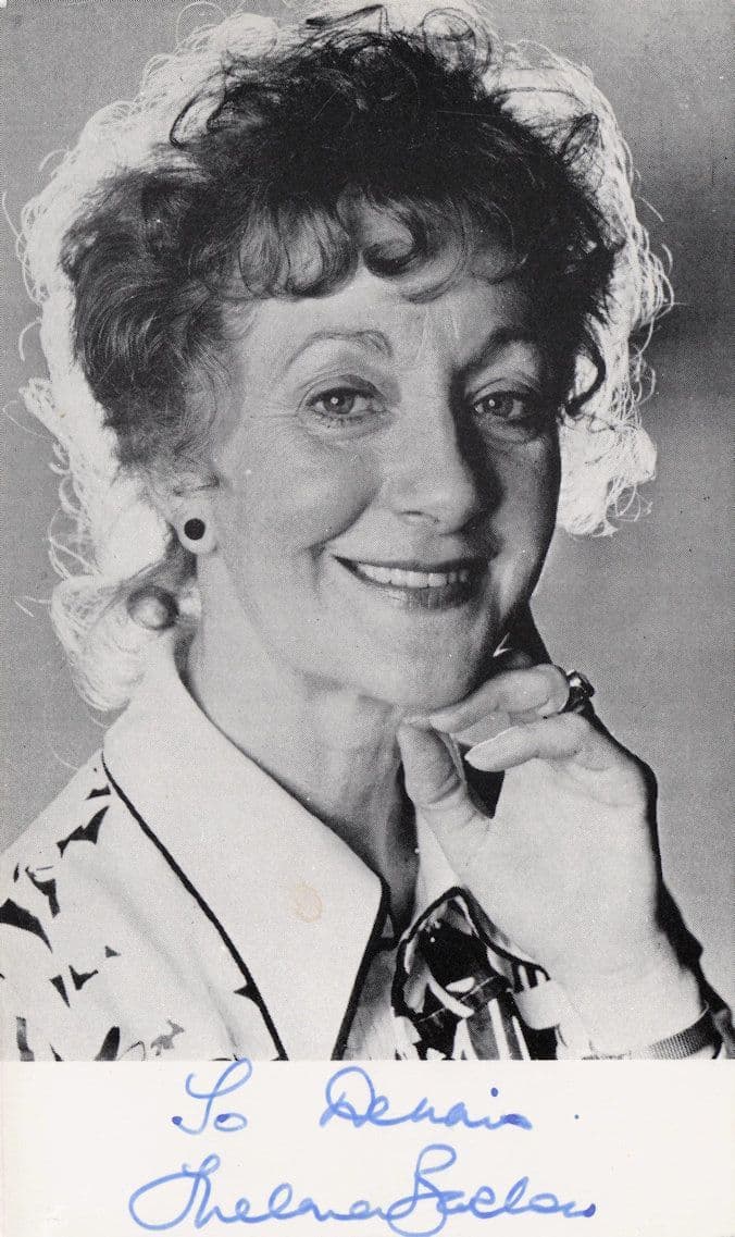 Thelma Barlow Coronation Street Vintage Hand Signed Photo (1)