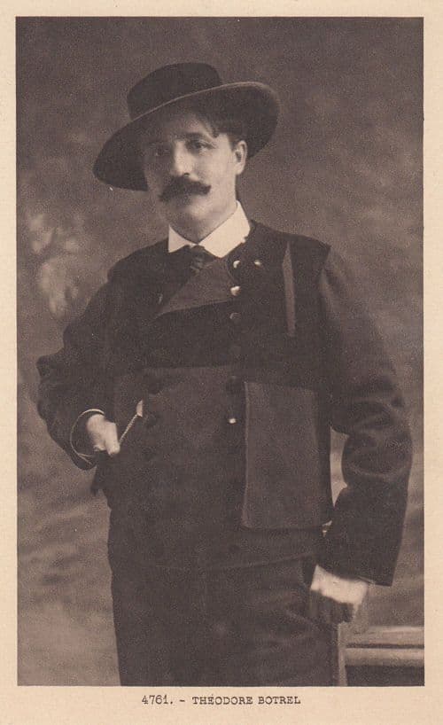 Theodore Botrel Antique Postcard
