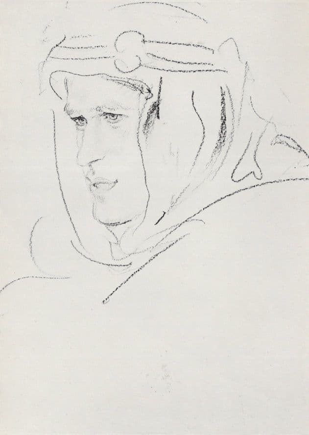 Thomas Edward Lawrence National Portrait Gallery Postcard