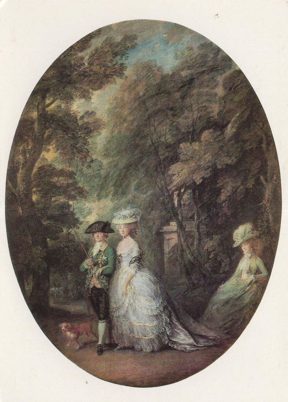 Thomas Gainsborough Henry Duke Of Cumberland Painting Postcard