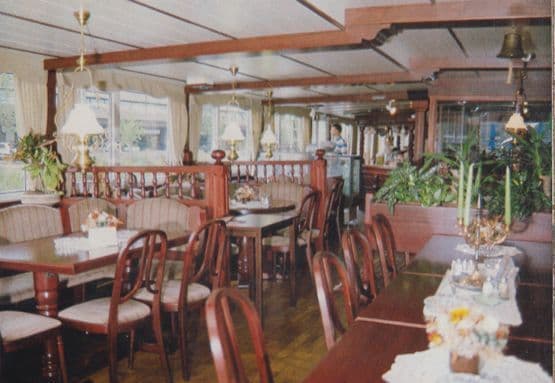 Thomas Muller Restaurant Beer Warsteiner In German Steamer Advertising Postcard