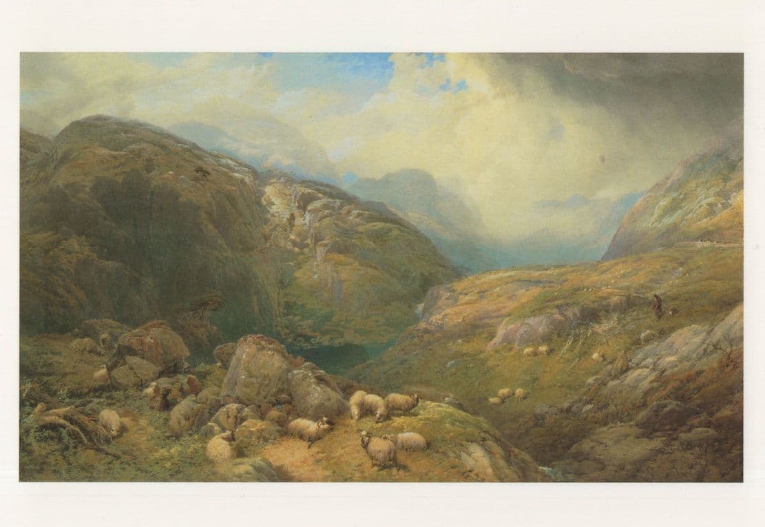 Thomas Richardson Glencoe London Gallery Painting Postcard