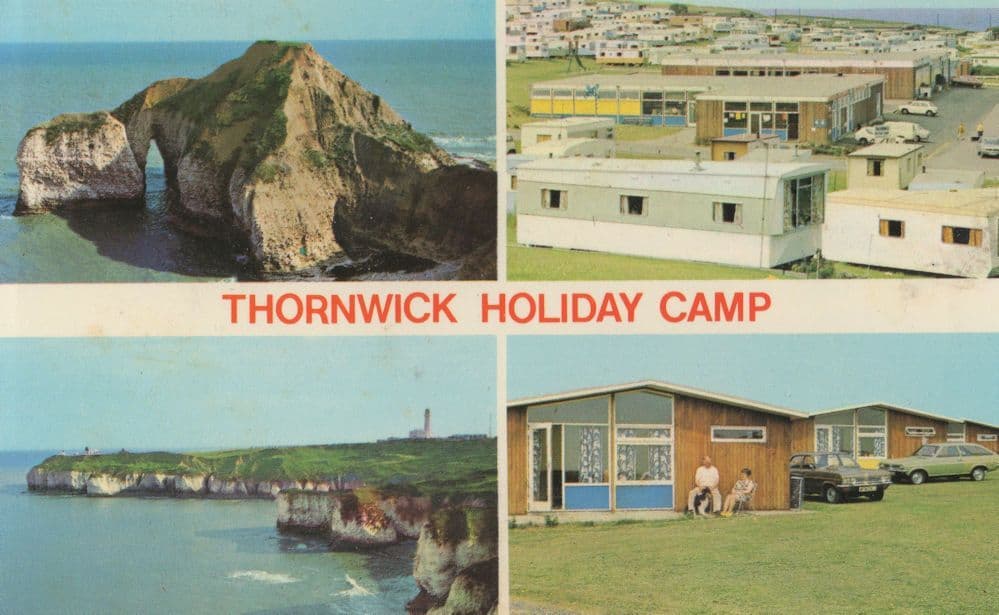 Thornwick Holiday Camp Bridlington Yorkshire 1970s Postcard