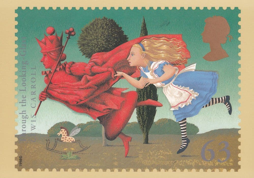 Through The Looking Glass Book PHQ Limited Edition Postcard