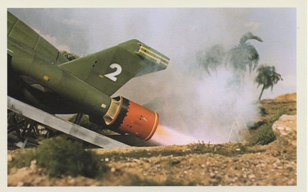 Thunderbird 2 in Episode One of Thunderbirds TV Show Postcard