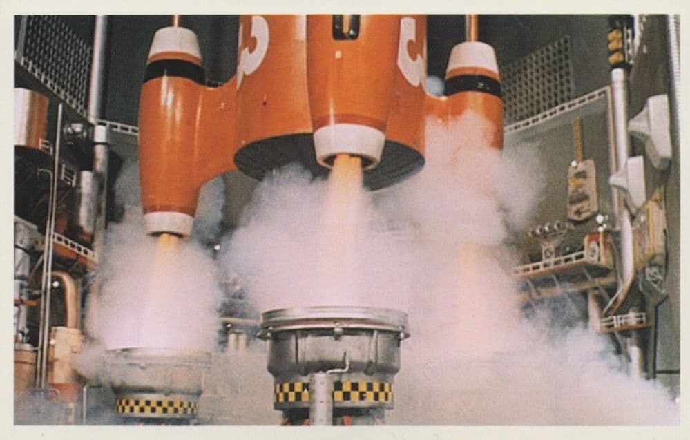 Thunderbirds 3 Craft in Episode 11 TV Show The Uninvited Postcard