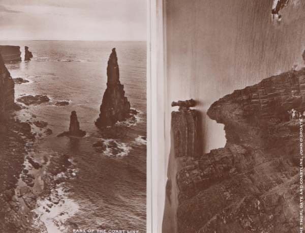Thurl Gate Coastline John O Groats 2x Real Photo Postcard s
