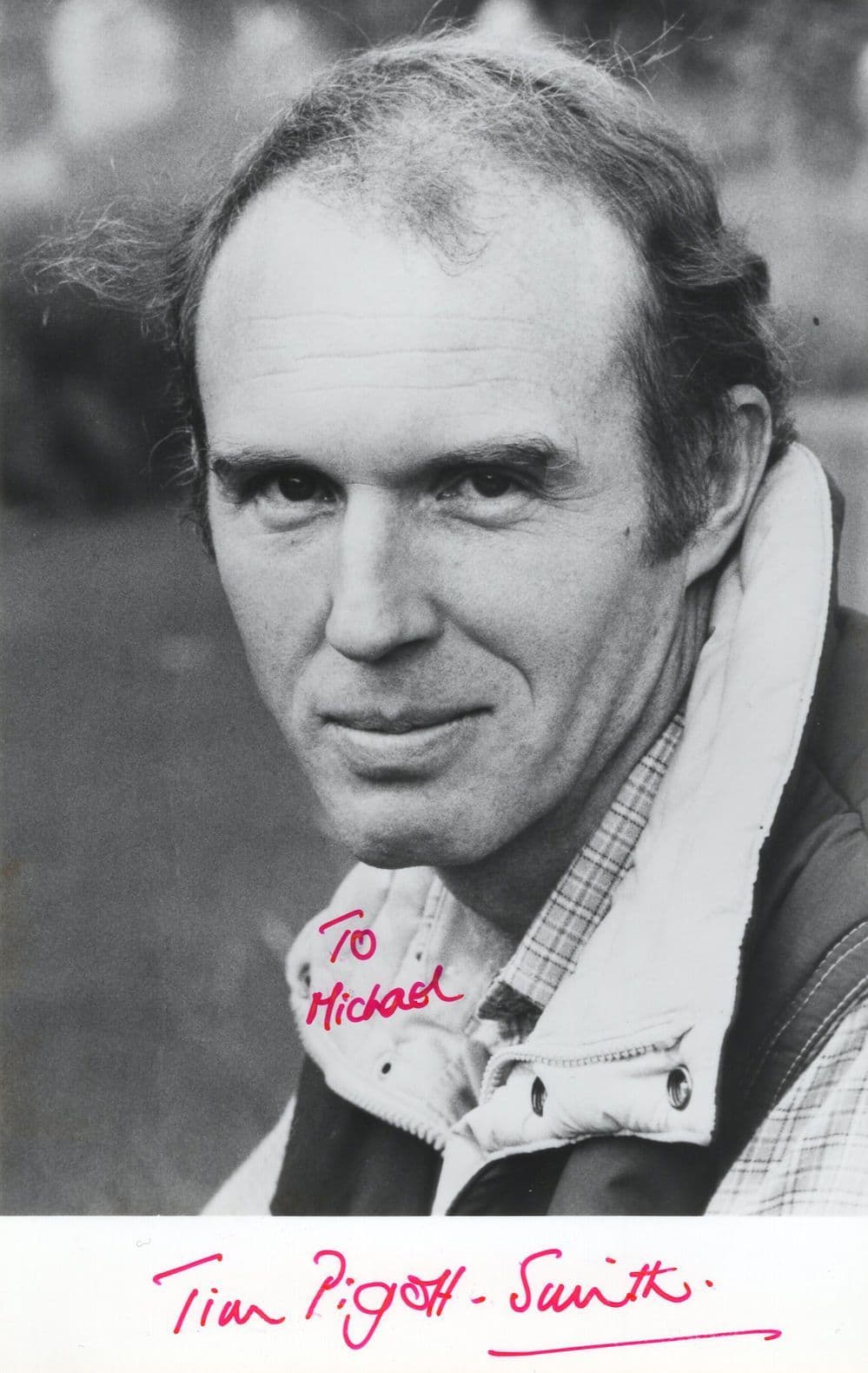 Tim Pigott Smith Hand Signed Photo Please Read
