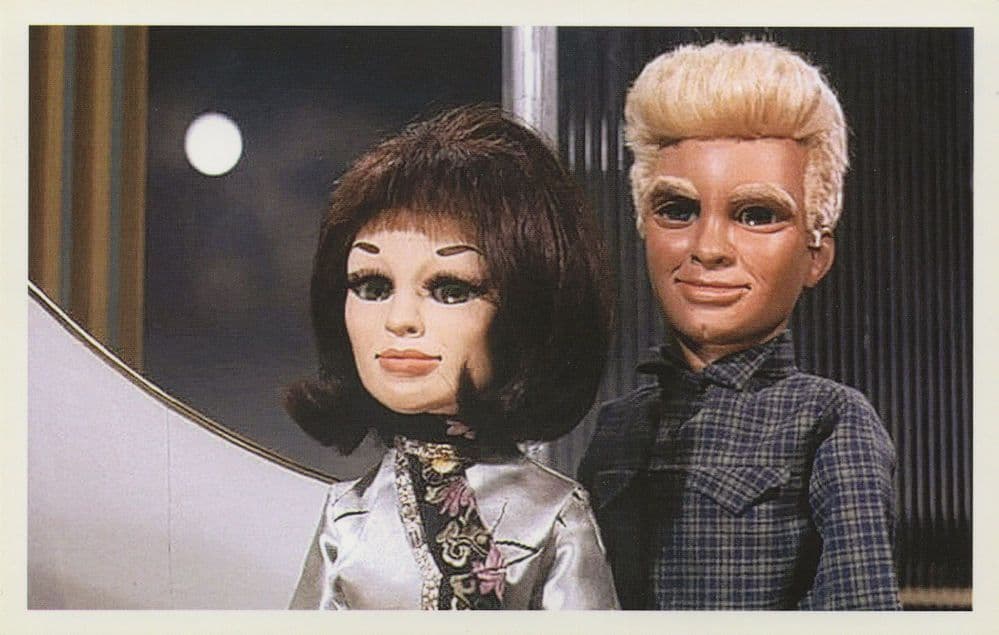 Tin Tin Kyrano Alan Tracy Thunderbirds Episode 1 TV Show Postcard