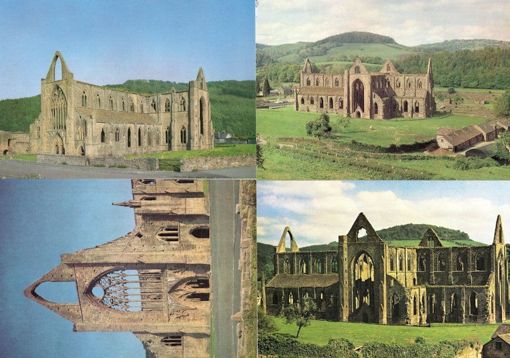 Tintern Abbey Gwent 4x Postcard s